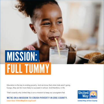 United Way Brand Campaign Print Ad Tummy